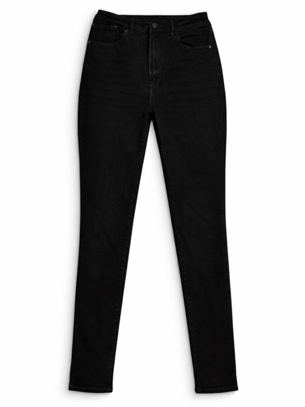 Express Black Super High Rise Ultra Stretch Sculpting Skinny Jeans Size Medium - Picture 2 of 9